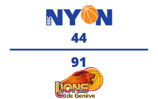 BBC Nyon VS. Lions de Genève – 21.11.2020